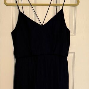 Navy blue dress